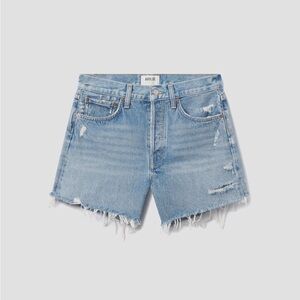 AGOLDE Parker Long Denim Shorts